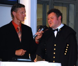 Klaus D. Tolliner bei der Preisübernahme des TRIGOS Steiermark 2009